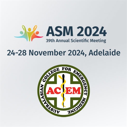 Exhibiting at the Australasian College of Emergency Medicine (ACEM) Annual Scientific Meeting 2024